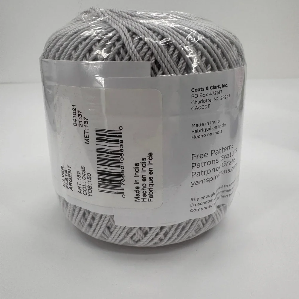 Aunt Lydia's Fashion 3 Crochet Thread Lot 7 Assorted Colors 100% Cotton 150 Yard - Picture 9 of 16